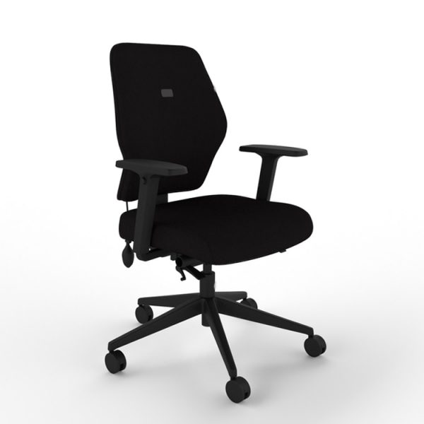 mi-ergo M100 Medium Back Chair with Multifunction Arms